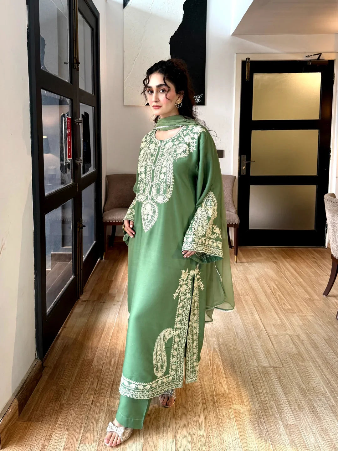 Aafreen Embroidered 3 pc