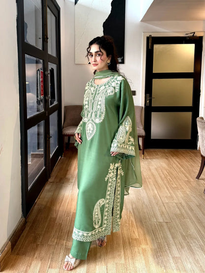 Aafreen Embroidered 3 pc