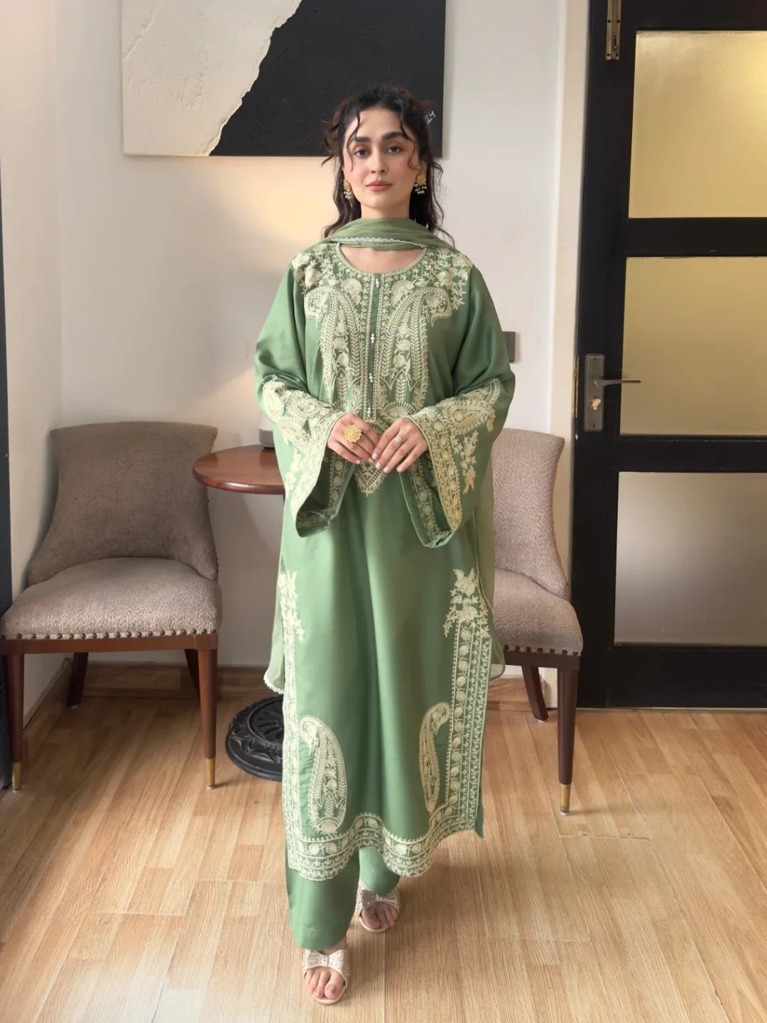 Aafreen Embroidered 3 pc