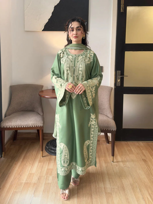 Aafreen Embroidered 3 pc