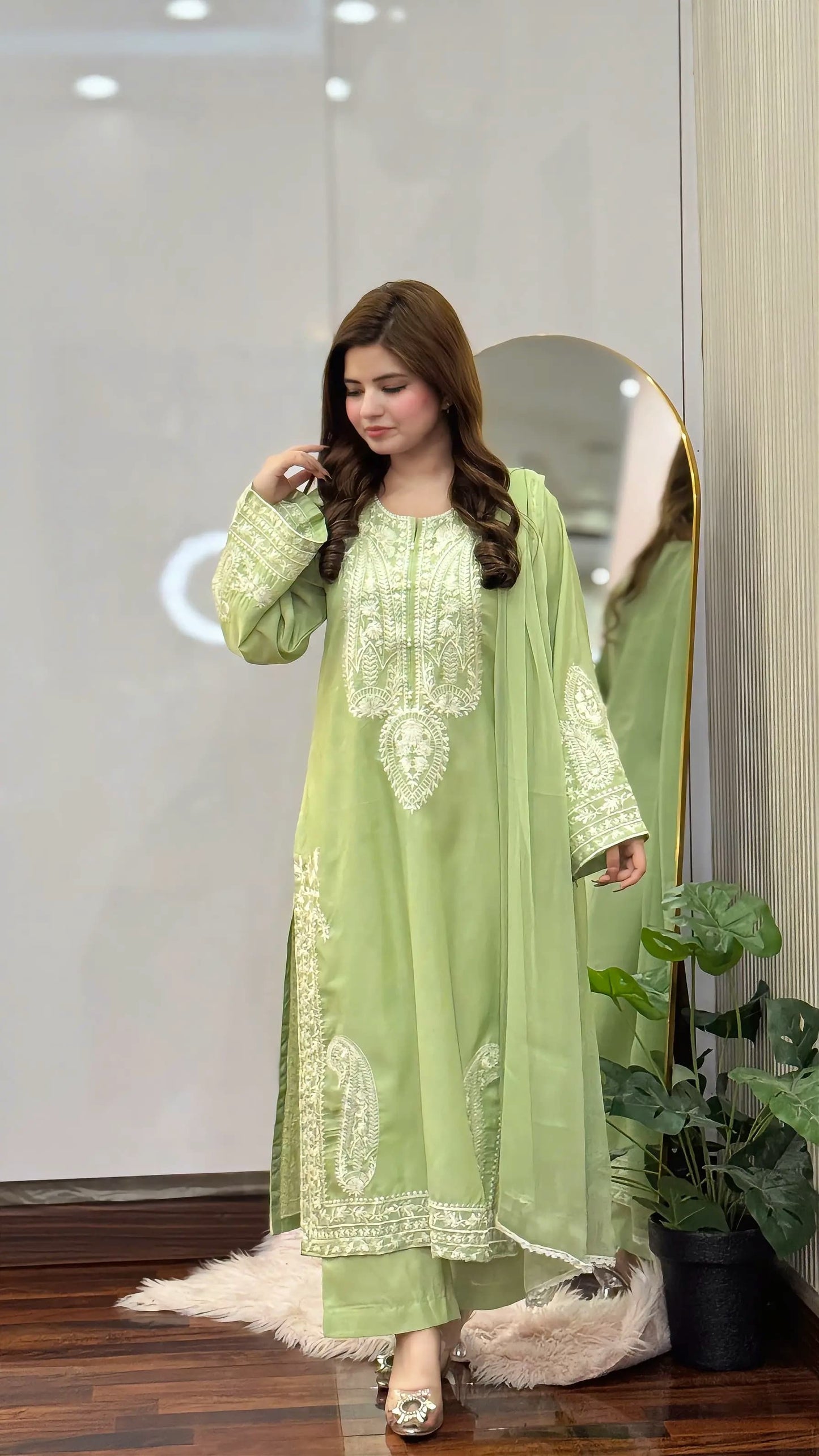 SAPPHIRE Embroidered 3 pc