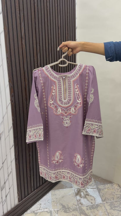 Zirwah Embroidered 2 pc